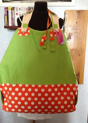 Нова, велика, містка сумка — торба, бренда del mare