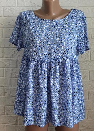 Легкая блузка 100% вискоза shein в идеальном состоянии m