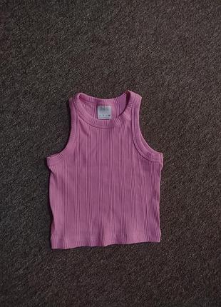 Топ для девочки в рубчик zara 2