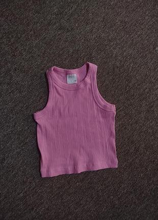 Топ для девочки в рубчик zara
