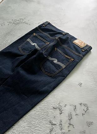 Чоловічі джинси nudie jeans co темно синього кольору