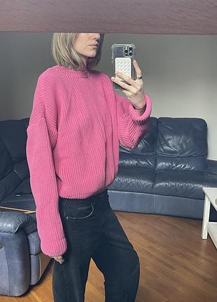 Светр фуксія розмір м