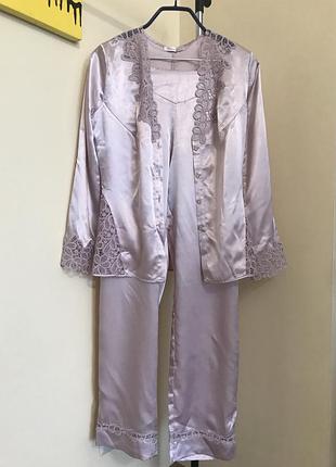 Розкішна атласна піжама italy 🇮🇹