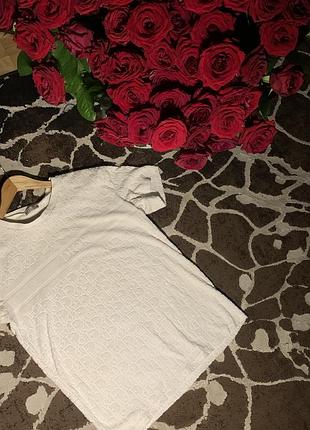 Футболка брендовая в стиле известного бренда оверсайз белая нова