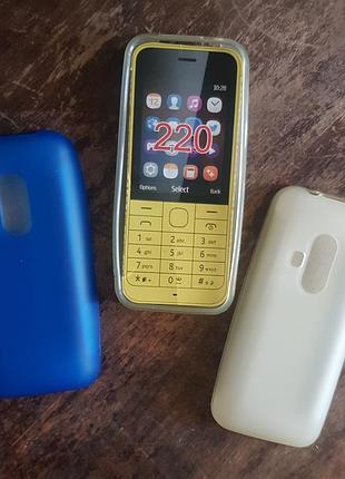 Силиконовые чехлы для nokia 220