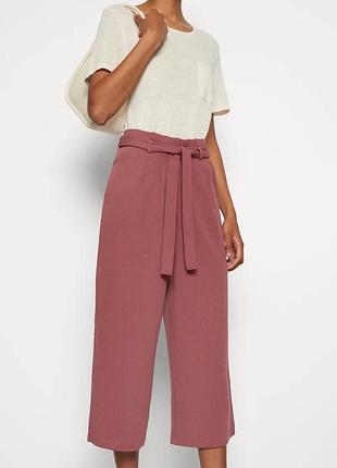 Широкі кюлоти zara з поясом