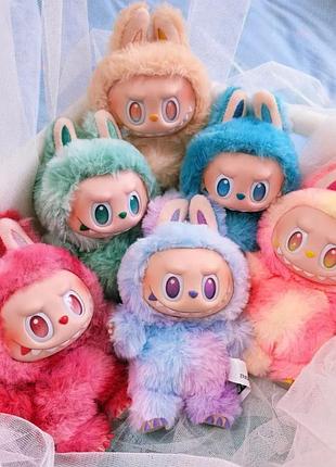 Игрушка labubu лабубу брелок сюрприз мягкая игрушка брелок с милым монстром labubu плюшевая игрушка для ребёнка