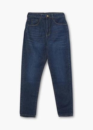 Базові джинси mom з завищеною талією