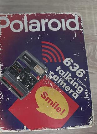 Polaroid 636 talking camera — працює, з коробкою