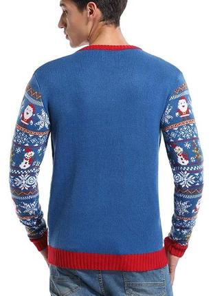 Daisysboutique новогодний свитер,рисунок 3d, новый, яркий, нарядный, одежда из сша3 фото