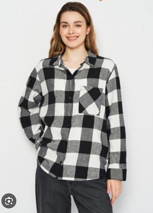 Жіноча сорочка у клітинку бренду h&m