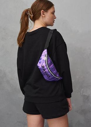 Бананка лак david jones фіолетова