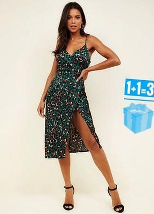🥰 міді сукня в анімалістичний принт new look