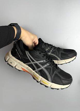 Asics gel kahana 8 black beige