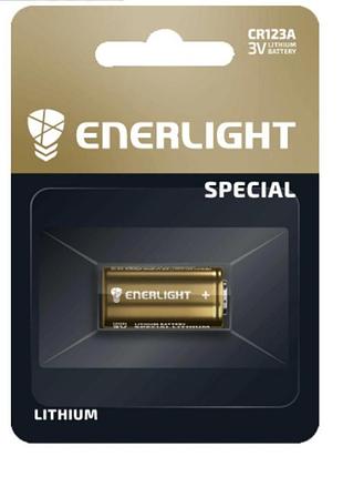 Батарейка літієва enerlight lithium ndustrial cr123a, 3v, bli 1
