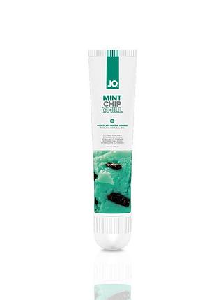 Гель для клітора system jo stimulant — mint chip chill зі смаком м'ятного морозива 10 мл (so2995)