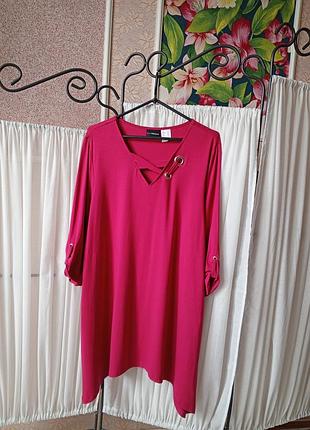 Чудова якісна туніка з красивим оздобленням mia moda.