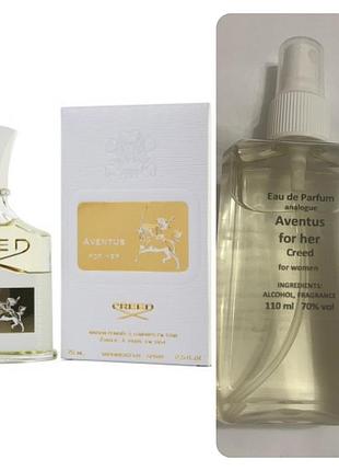Туалетна вода на розлив духи жіночі creed aventus for her 110 мл