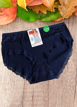 Трусы женские в рубчик No9356 р.50 52 54 разные цвета