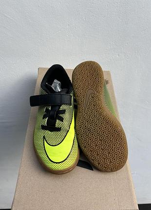 Nike кросівки футзалкі на ліпучці 32/33