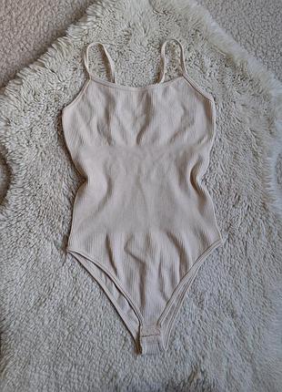 Боди в рубчик