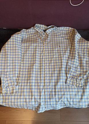 Чоловіча сорочка ralph lauren, великого розміру 4xl на зріст 195 см
