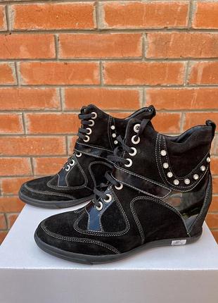 Снікерси чорні замшеві туреччина