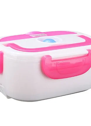 Ланч бокс з підігрівом від 220 the electric lunch box рожевий