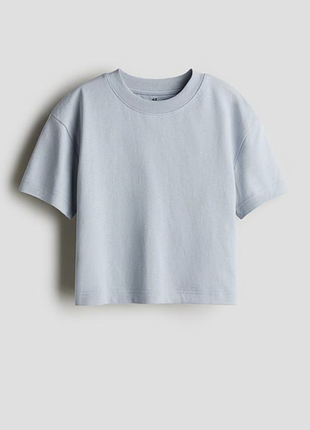 Футболка h&m 8/10 років цупка вкорочена