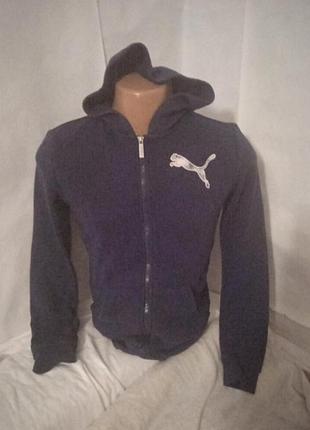 Спортивна тепла кофта зипка puna подростковая 13-14лет рост до 164.