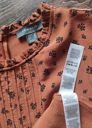 Платье в мелкий цветочек от primark6 фото
