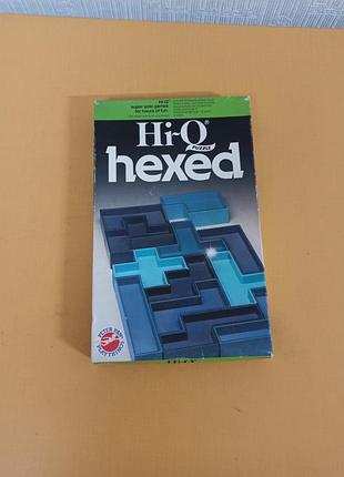 Винтажная головоломка hexed hi-q 1980-х годов – игрушки питера пена