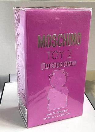 Оригінал.туалетна вода toy 2 bubble gum від moschino 100 мл