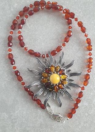 Намисто бурштин