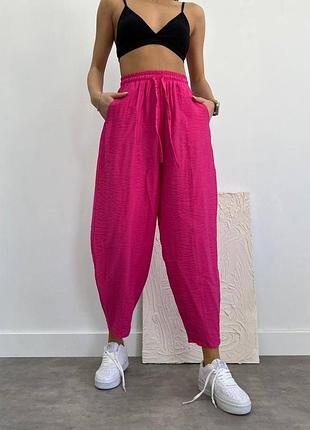 Супер легкі брюки жатка на літо 🦋 супер ціна та якість 🦋