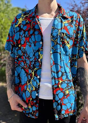 Легка оверсайз гавайка обей