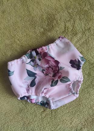Трусики на памперси для дівчинки 3-6 міс.