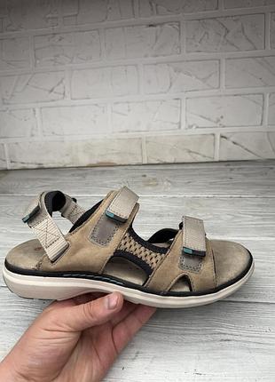 Срочно продам крутые кожаные сандали босоножки clarks