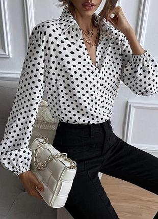 Сорочка в горошок від shein