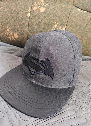 Кепка детская (снепбек) primark by rebel (batman) 11-15 лет