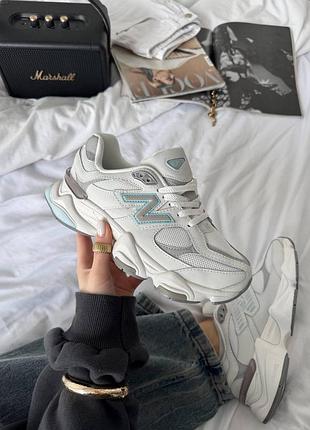 Кросівки new balance 9060 натуральна шкіра замша