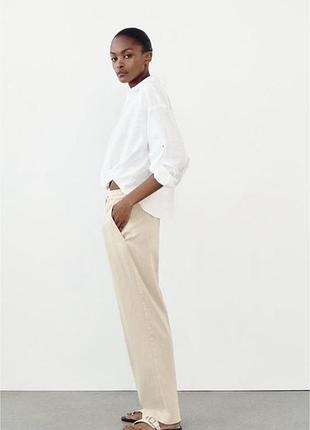 Лляні штани zara