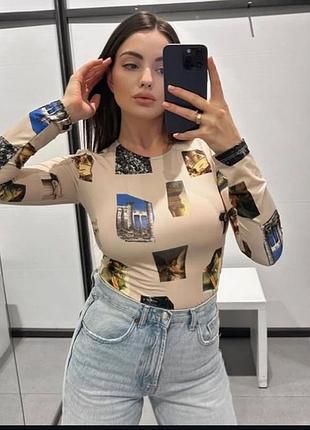 Лонгслів zara