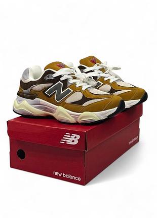 Чоловічі кросівки new balance 9060 • mustard brown beige
