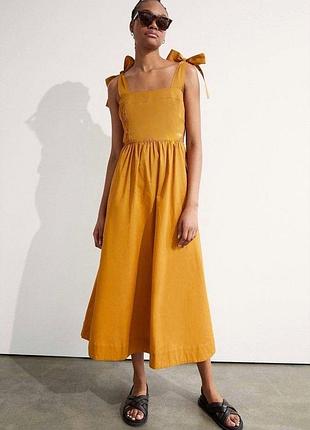 Котоновий сарафан від h&m