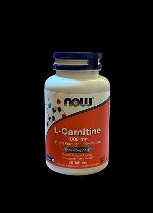 Now l-carnitine л-карнітін добавка спорт вітаміни