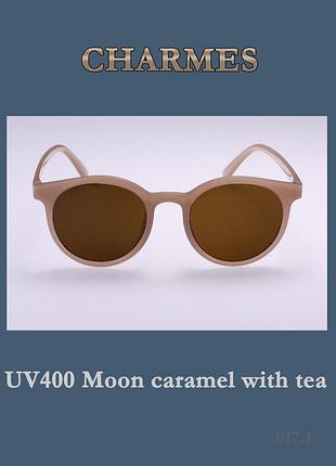 Сонцезахист о_окуляри uv400 carames moon caramel with tea hdr чай_лінз у місячний _карамель лак