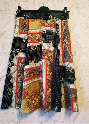 Шикарная юбка миди