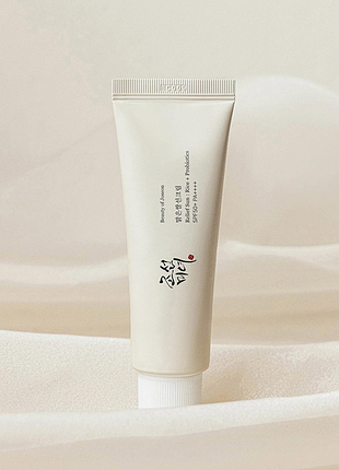Солнцезащитный крем с пробиотиками для чувствительной кожи beauty of joseon relief sun rice probiotics spf50+ 50ml