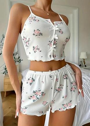 Піжама в рубчик